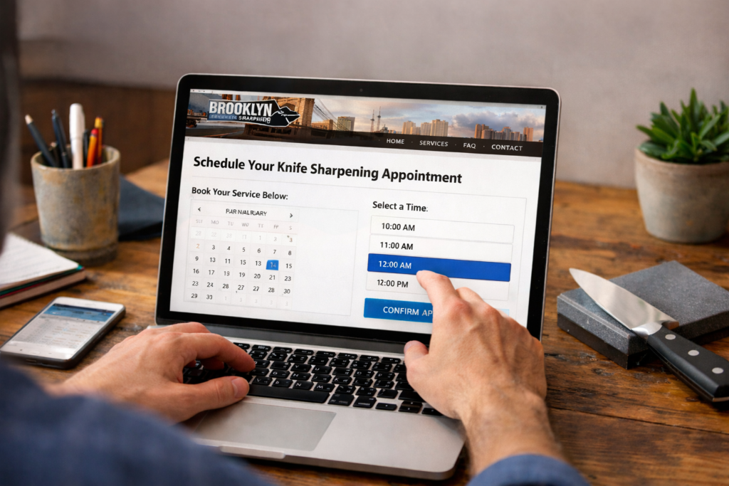 Schedule Your Knife Sharpening Appointment with Brooklyn Knife Sharpening Service